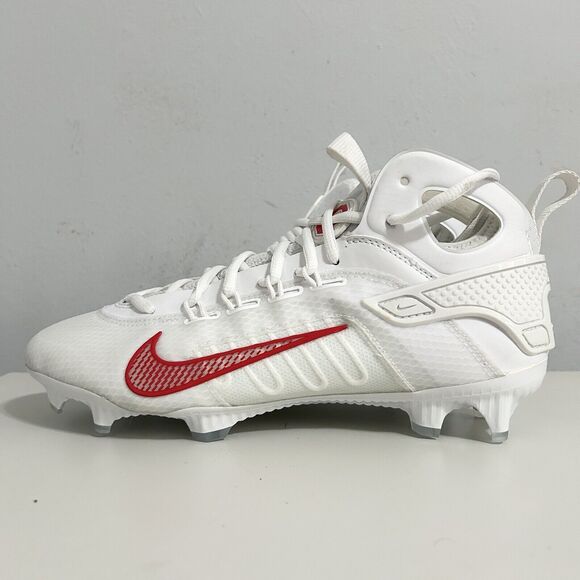 Nike Alpha Huarache 9 Elite PE “Ohio State Buckeye” Men’s Size 8 Lacrosse Cleats - Picture 4 of 10
